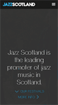 Mobile Screenshot of jazzscotland.com